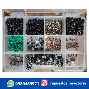 CAJA SURTIDA DE VARIOS ORRINGS Y MICROFILTROS